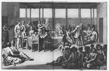 Audiência dada pelo Sultão de Bantam a Cornelis de Bruijn